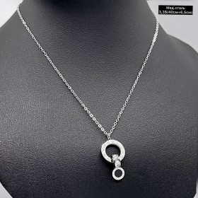 Цепочки мед.сталь 0334 (40+6,5 см.)